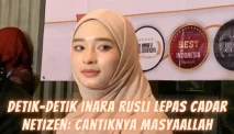 Detik-detik Inara Rusli Lepas Cadar di Depan Publik, Netizen: Masya Allah